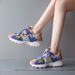 Breathable Old Female Ins Tide 2023 New Casual Thick-soled Mesh Sports Running Shoes_desvips.com