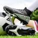 2025 New High-Top Soccer Shoes Men With Long Studs, Suitable For Students And Children, Boys' Professional Training_desvips.com
