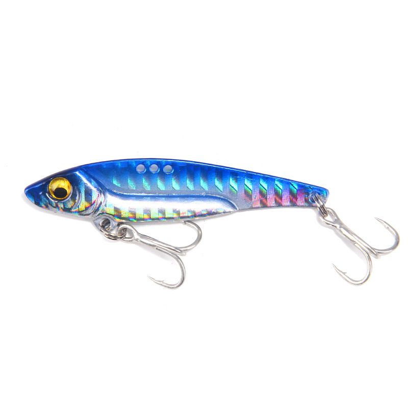 Lure Bait Dragon Tooth Vib Long Throw Metal Iron Plate Sequin Blood Groove Hook Sea Fishing Freshwater Fish Bait Fishing Fishing Gear_desvips.com