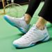 New Women's Breathable Badminton Shoes, Men's Professional Carbon Plate Shock-absorbing, Anti-slip, Anti-torsion_desvips.com
