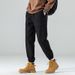 001 Men's Autumn Winter New Loose Jogger Sports Casual Pants Couple Outdoor Fleece Windproof Warm Trousers_desvips.com