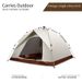 3-4 People Driving Camping Tent Outdoor Camping Automatic Quick Opening Tent Rain Protection And Sun Protection Portable Tent_desvips.com