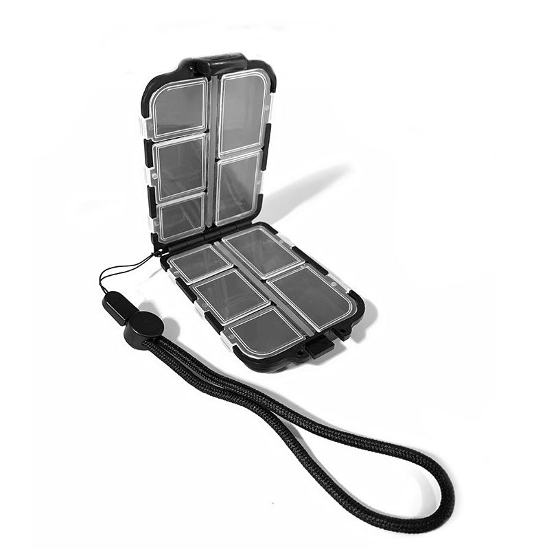 Luya Double-layer Bait Box Small Accessories Box Portable Large Multi-functional Bait Fishing Sequins Mino Storage Box_desvips.com