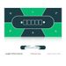 60X120,90x180 Cm Poker Mat, 6-10 Players Texas Hold'em Poker Mat Poker Topper Folding Portable Poker Table Top Layout Poker Games, Blackjack, Casino_desvips.com