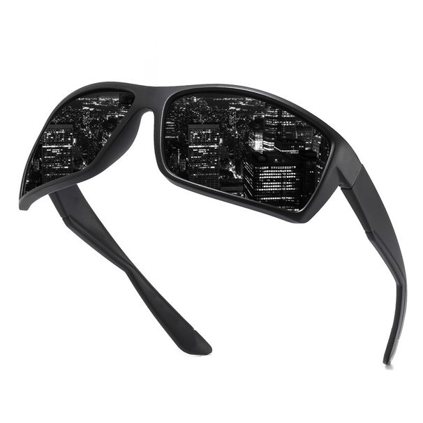 costt Sports Glasses Sun Protection Fashion Polarized Colorful Men's Sunglasses Driving Night Vision Goggles_desvips.com