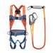 Full Body Five-Point Anti-Fall Harness High-Altitude Work Belt Double Hook Wear-Resistant Safety Rope Set_desvips.com