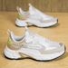 MOQ 1 Custom Plus Size US 13 14 EU 47 48 Man Casual Sports Sneakers Blank Mesh Leather Running Walking Shoes For Men_desvips.com