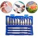 13pcs Aluminum Alloy Carving Knife Tool Set-Ldeal For Paper-cutHandcraft, And Model Making!_desvips.com