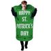 Popular St. Patrick's Day Parade Costume, New Printed Green Hat Stage Performance Outfit_desvips.com