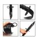 Model Rubber Toy Knife Army Tactical M9 Dagger Fan Collect CS Game Military Training Outdoor Plastic Bayonet Hunting_desvips.com