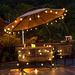 Mlambert 50-foot Outdoor LED String Lights With G40 Globe Bulbs, Dimmable Patio Lighting, Waterproof Hanging Design, Includes 27 Warm White Shatterpro_desvips.com