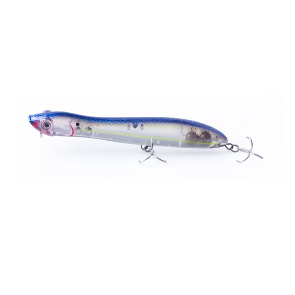 Hard Plastic Popper Snakehead Topwater Fishing Lures Float High Quality Artificial Hard Bait Walk The Dog Rattle Wobble Bass_desvips.com