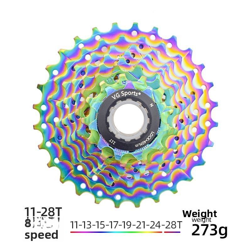 American VG Sports 8/9/10/11 Speed Road Bike 11T Colorful Bicycle Cassette Flywheel Tower Wheel_desvips.com