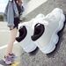 2025 Spring New Casual Korean Edition Student Thick Soled Sports Running Women's Single Trendy Shoes_desvips.com