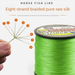 8 PE Dyneema 500m Braided Sea Lure Kite Line Fishing Gear_desvips.com