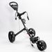 Golf Push Cart | 3-Wheel Golf Bag Pull Cart | Foldable & Space-Saving Golf Bag Cart_desvips.com