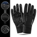 Winter cycling gloves for warmth, outdoor sports, windproof, waterproof, anti slip Touchscreen gloves_desvips.com