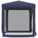 Sturdy Iron Frame Party Tent With Waterproof Roof And Mesh Side Panels - Ideal For Sun Protection_desvips.com