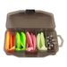 32Pcs/lot Soft Lure Kit Soft T Tail Fishing Lure 7cm 2g Jig Head Hook 3.5cm 5g Fishing Hooks With Fishing Tackle Box Pesca_desvips.com