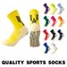 Men's And Women's Non-Slip Football Socks Thickened Terry Cloth Sole Dotted Adhesive Sports Yoga Socks Football Sports Gear_desvips.com