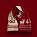 for Women Versatile High-end Chinese Red Plaid Zodiac Women's Winter Scarf Christmas New Year_desvips.com
