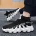 Unisex High Top Summer Casual Sneakes Chunky Breathable Men Outdoor Jogging Shoes Women Thick Sole Non-Slip Zapatillas_desvips.com