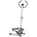 Stepper Heimtrainer Für Zuhause Mit LCD-Bildschirm Einstellbare Geschwindigkeit Metall ABS 55 X 53 X 118-128 Cm_desvips.com