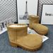 Paris Snow Autumn Winter New Thick Sole Height Increasing Over-The-Knee Wool Warm High-Top Slip-On Women's Boots_desvips.com