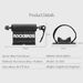 ROCKBROS Bicycle Roof Rack Fork Holder for Car Luggage Rack, Quick Installation_desvips.com