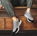 Men's Sports Shoes:Fashion Design 2024 New Style Versatile Anti-slip Running Shoes Increase Height_desvips.com