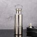 Outdoor Sports Bott, Space Flask, Simp Pure Titanium Vacuum Water Bott With Hand, Portab Insulated Cup_desvips.com