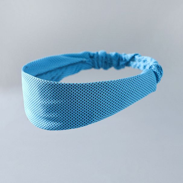Sports Cooling Headband Sweat-Absorbing Breathable Unisex Running Fitness Basketball Badminton Hairband Sweatband_desvips.com