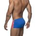 Drop-shipping Men's Trunks, Low-waist Boxer Swim With Removable Cups, Anti-embarrassment, Color-blocked Printed Beach_desvips.com