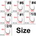 20 Or 100 Pcs Big Eyelet Fishing Hook Single Crank Hook Fishhook Fish Hook For Crankbiat Minnow Wobblers Lure Bait_desvips.com
