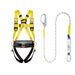 National European Standard High-Altitude Fall Protection Full-Body Five-Point Cushioning Double Hook Safety Belt_desvips.com
