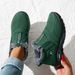 Women's Cozy Fleece-Lined Winter Boots - Slip-On Casual Shoes With Non-Slip Rubber Sole For Indoor & Outdoor Comfort_desvips.com