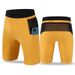 Men's Marathon Running Shorts Quick-Dry Compression Pants High-Elasticity Workout Gym Cycling Training Shorts_desvips.com