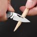 Outdoor Folding Stainless Steel Pocket Sharp Box-cutting Knife, Keychain Pendant, Ideal Gift For Daily Carry_desvips.com