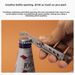 Multifunctional Box Cutter, Portable Folding Knife, Bottle Opener, Semi-sharpened Multifunctional Courier Knife_desvips.com
