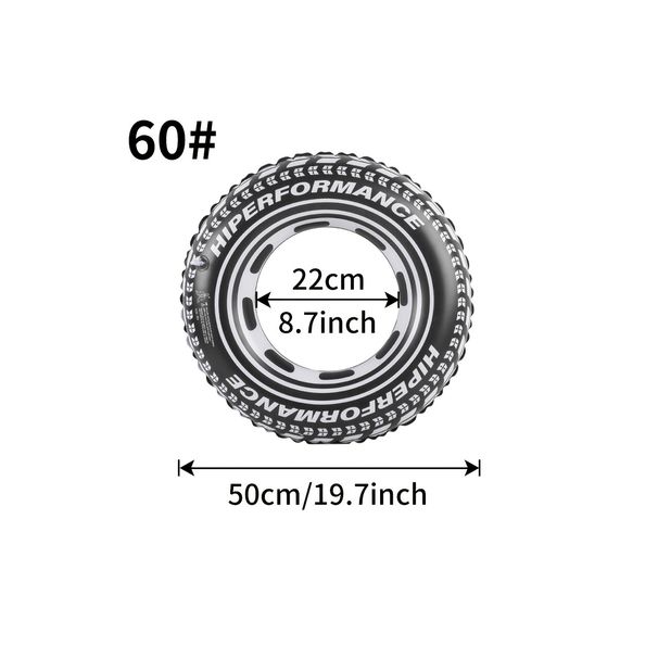 1pc Thickened Inflatable Tire Swimming Ring Adult Floating Ring Survival Ring Children Adult Swimming Ring Outdoor Beach Toy Swimming Pool Party_desvips.com