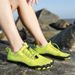 Unisex Quick-Dry Water Shoes With Front Lace-Up - Breathable Lightweight Aqua Socks For Swimming, Hiking & Dance (Black/Neon Green/Grey/Pink)_desvips.com