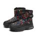 Men's Winter Snow Boots Waterproof Hiking Shoes, Thermal Fleece Lined High Top Anti-Slip Trekking Boots Plus Size For Women Couple Outdoor_desvips.com