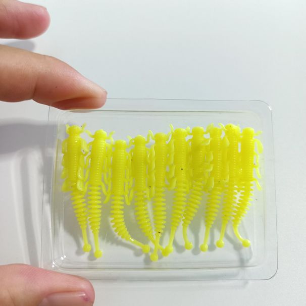 DUODUOYU 20PCS NEW TPE Mini Soft Worm Fishing Lure 0.35g/40mm AJING Rockfish Artificial Baits Bass Silicone Fishing Tackle_desvips.com