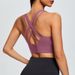 Women's Tank-Style Sports Bra - Plus Size High-Impact Quick-Dry, Backless Design For Running, Yoga & Gym Wear_desvips.com
