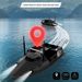 V803Pro Four-Legged GPS Remote Control Smart Boat With Fish Finder Built-in Sonar 4 Grounds 200 Fishing Spots_desvips.com
