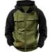 Men's New Fashionable Multi Pocket Hooded Sweatshirt_desvips.com