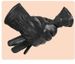 New Men's Sheepskin Winter Outdoor Women's Cycling Black Genuine Leather Gloves Factory_desvips.com