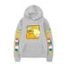 Hooded Sweatshirt Men's CAVETOWN Lemon Boy Collaboration Pullover_desvips.com