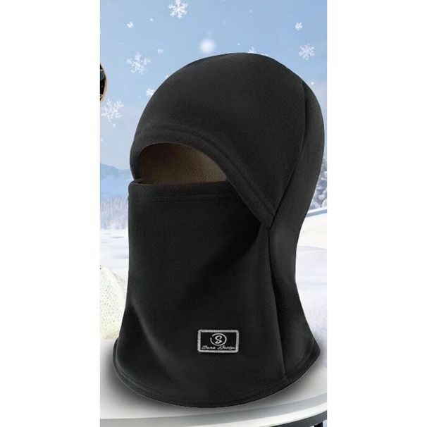 Fleece-Lined Thickened Winter For Men Women, Outdoor Electric Bike Windproof Hat With Neck Protection, Warm And_desvips.com