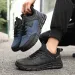 Mens Outdoor Comfortable Versatile Hiking Shoe Black Dirt Resistant Fashionable Minimalist Non Slip Jogging Walking_desvips.com